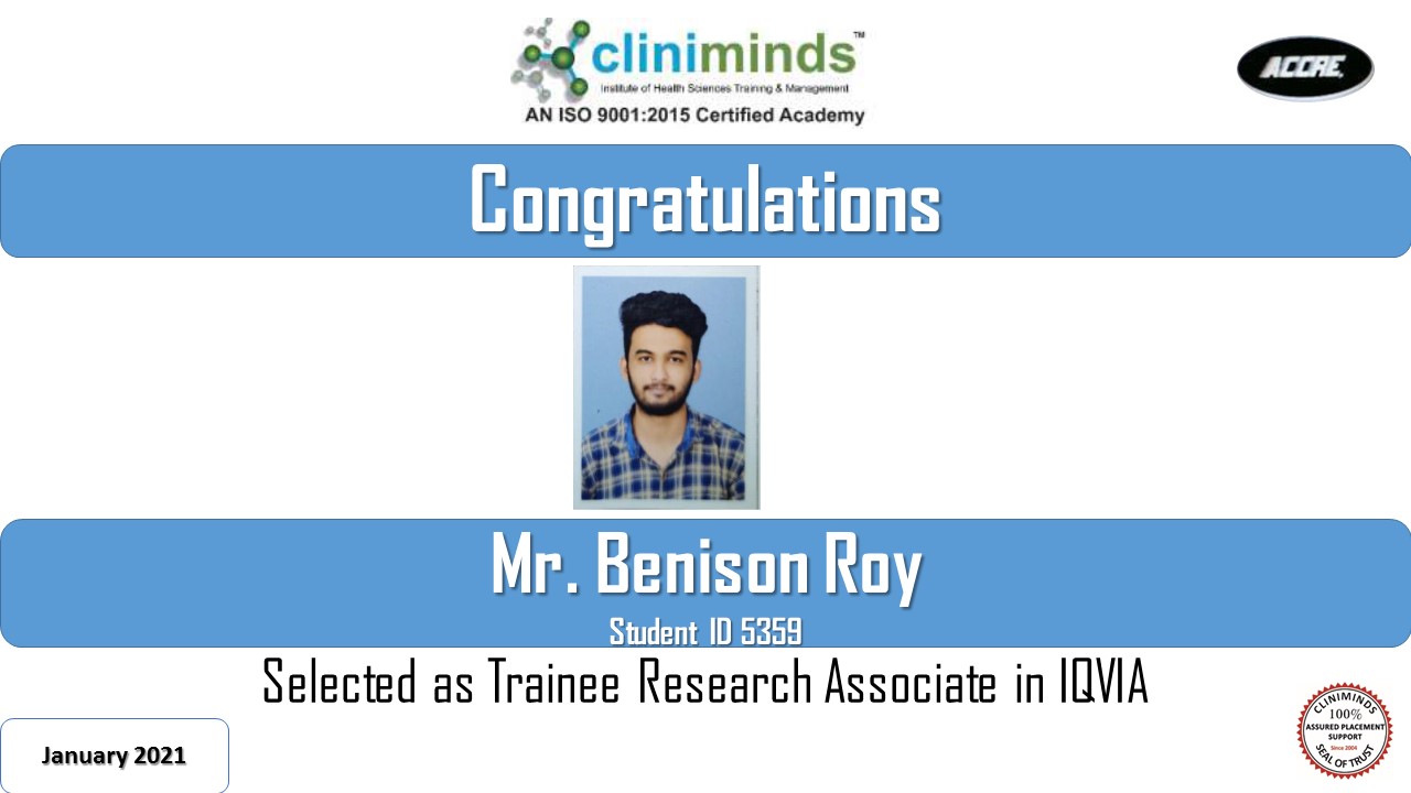 Cliniminds Drug Regulatory Affairs Placements